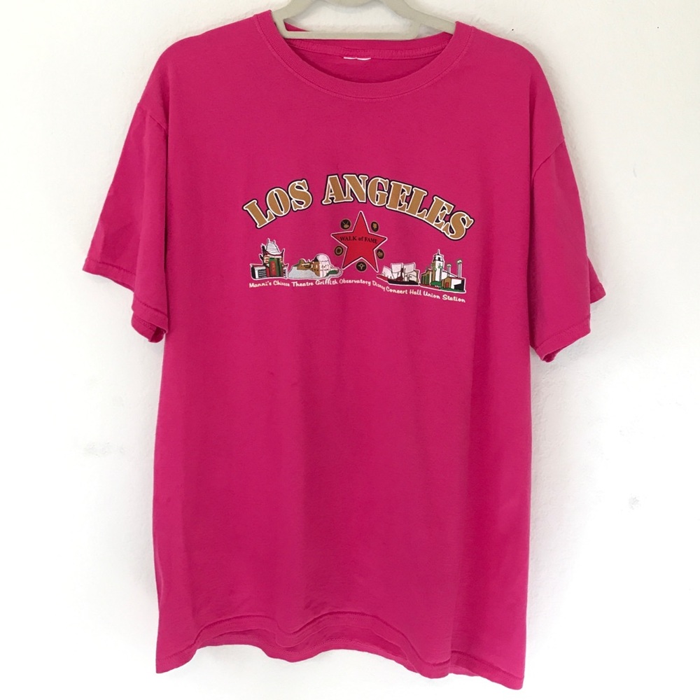 Men’s Los Angeles graphic crewneck t shirt